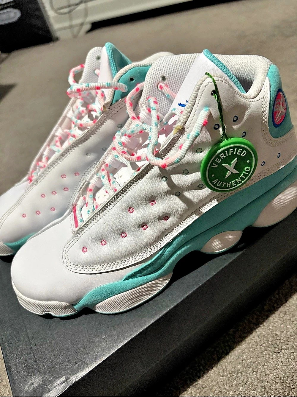 Jordan Air Jordan 13 Retro GS 'Aurora Green' Sneakers